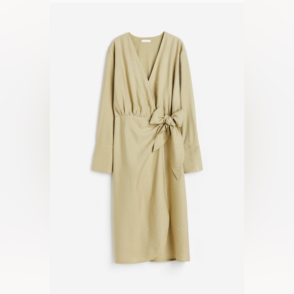 H&M Tie Wrap Dress - Picture 4 of 5